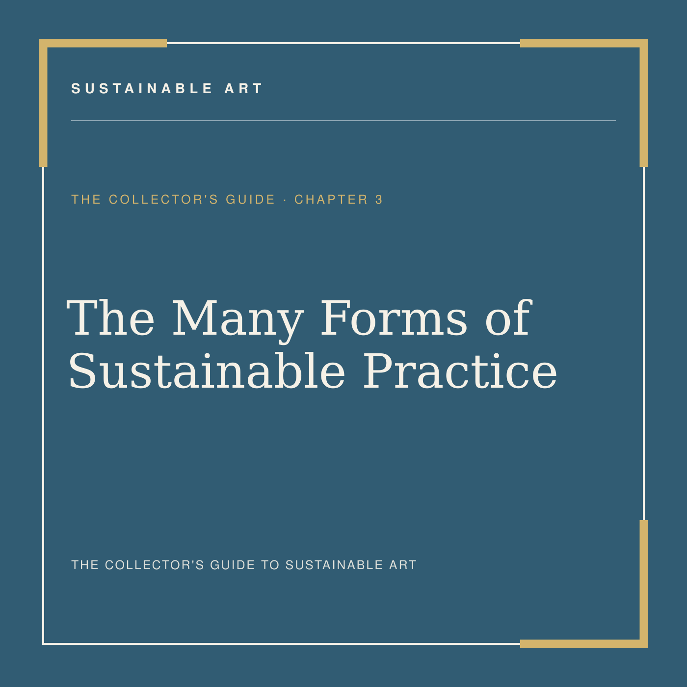 The Many Forms of Sustainable Practice, guide header